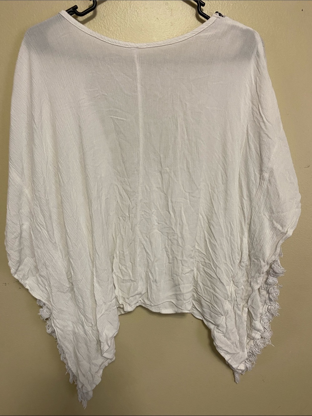 White • Crochet-Accent • Boho • Top - Picture 6 of 6